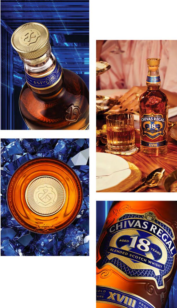 thưởng thức rượu chivas 18 gold signature