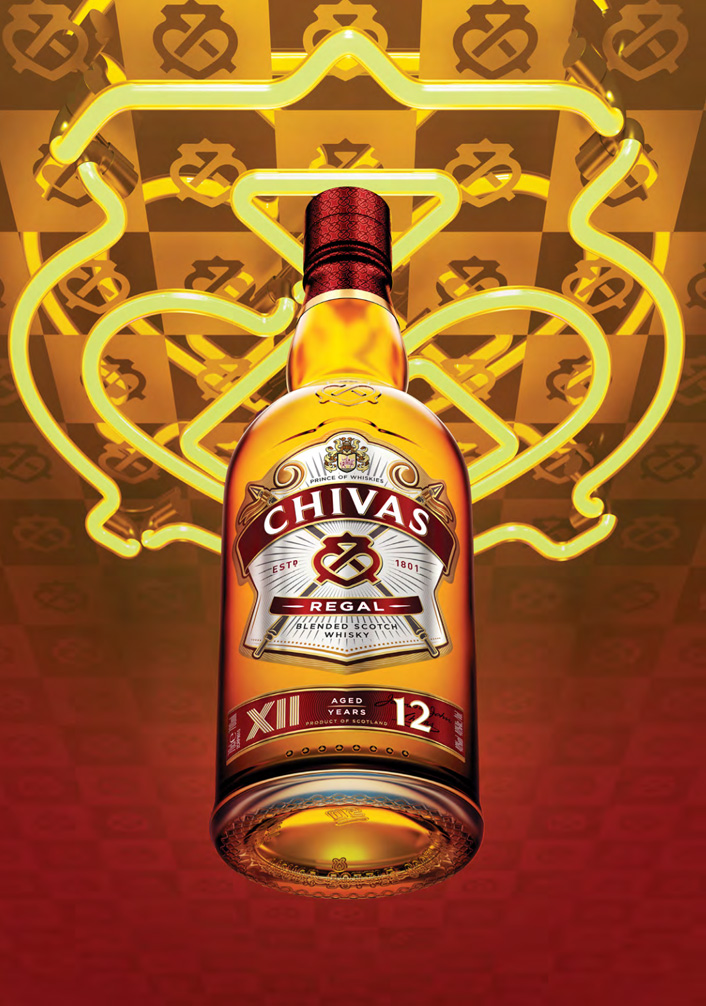 Rượu Chivas 12 hộp quà tết 2026